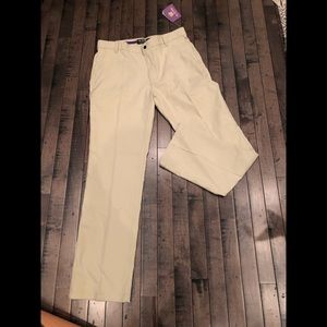 Gmac by Kartel tan golf pants